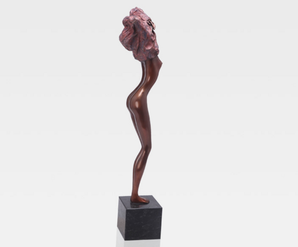 阿斯蒙迪 布鲁尼 晨曦女神 阿佛洛狄忒 青铜雕塑艺术品 12x12x71cm