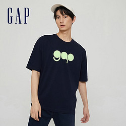 Gap 盖璞 男女装情侣潮流纯棉短袖T恤732678夏季2021新款