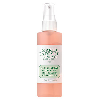 MARIO BADESCU Mario Badescu 玫瑰芦荟喷雾镇定舒缓调理痘肌温和补水清爽mb定妆