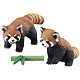 京东PLUS会员：TAKARA TOMY 多美 119494 动物模型 小熊猫 带竹叶  2只