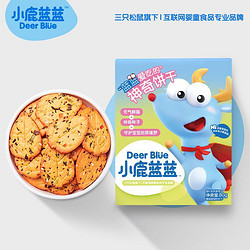 小鹿蓝蓝 儿童蔬菜饼干 80g+ 蔬菜饼干 40g