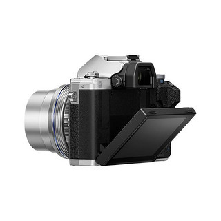 OLYMPUS 奥林巴斯 E-M10 四代 M4/3画幅 微单相机 银色 14-42mm F3.5 变焦镜头  单头套机