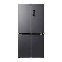 Midea 美的 480升十字对开四门冰箱家用一级能效双变频节能风冷无霜净味抗菌