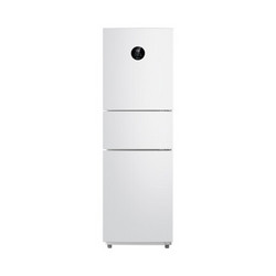 Midea 美的 215升三开门冰箱变频一级家用三门小冰箱租房小型智能电冰箱家电节能低噪BCD-215WTPZM(E)