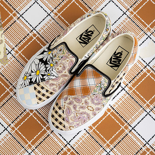 VANS 范斯 Slip-On 中性运动帆布鞋 VN0A5AO8420 彩色 42