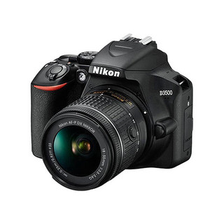 Nikon 尼康 D3500 APS画幅 数码单反相机 黑色 18-55mm F3.5 G VR 变焦镜头 单镜头套机