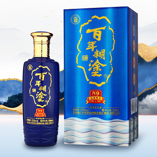 百年糊涂 N9 52%vol 浓香型白酒 500ml 礼盒装