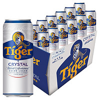 88VIP：TIGER 虎牌 晶纯拉罐啤酒 500ml*12罐