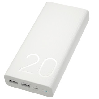 HONOR 荣耀 AP21QC 移动电源 白色 20000mAh 18W双向快充