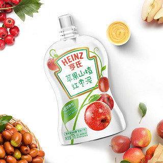 Heinz 亨氏 超金系列 果泥 3段 苹果山楂红枣味 78g