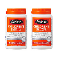 Swisse 斯维诗 儿童复合维生素咀嚼片 120片*2瓶