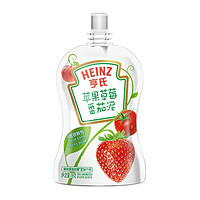 Heinz 亨氏 超金系列 果泥 3段 苹果草莓番茄味 78g