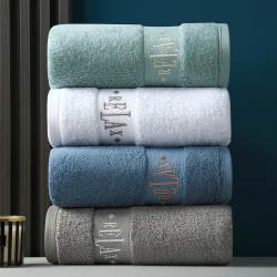 康尔馨世茂希尔顿酒店联名款大毛巾7540cm200g