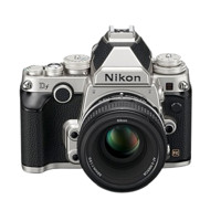 Nikon 尼康 Df 全画幅 数码单反相机 银色 50mm F1.8 定焦镜头 单镜头套机