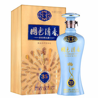 宝丰 国色清香 35 46%vol 清香型白酒 500ml 单瓶装