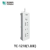 Tianzheng 天正 TC-1218 多功能家用插排 1.8m