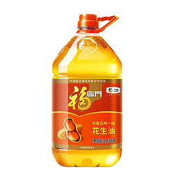 福临门 浓香压榨  花生油   5.436L/桶