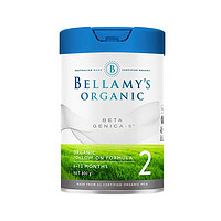 BELLAMY'S 贝拉米 白金A2有机系列 较大婴儿奶粉 澳洲版 2段 800g