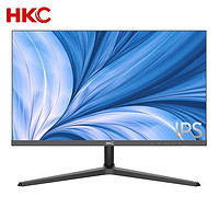 HKC 惠科 23.8英寸 IPS面板 高清屏幕 低蓝光不闪屏 广视角 HDMI接口 可壁挂 办公家用 电脑液晶显示器V241M