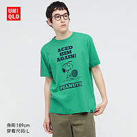 UNIQLO 优衣库 男/女装(UT) PEANUTS Vintage印花T恤(史努比短袖)438059