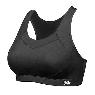 【王牌爆款】高强度运动内衣女透气防震背心式健身瑜伽文胸 95D 黑色