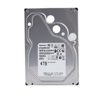 TOSHIBA 东芝 3.5英寸 监控级硬盘 4TB（PMR、5400rpm、128MB）DT02ABA400V