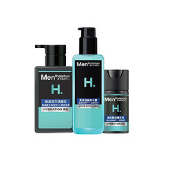 Mentholatum 曼秀雷敦 HY保湿活力系列男士护肤套装 （洁面泡沫150ml+爽肤水120ml+水凝霜50ml）