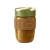 PLUS会员：RELEA 物生物 咖啡杯 360ML 抹茶绿