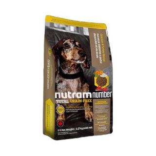 nutram 纽顿 无谷低升糖系列 T27鸡肉火鸡肉小型犬全阶段狗粮 2.27kg