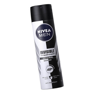 NIVEA MEN 妮维雅男士 黑白出众爽身气雾 150ml*2