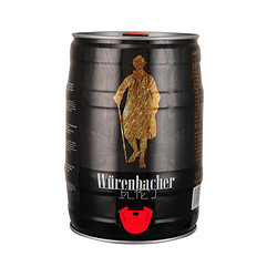 Würenbacher 瓦伦丁 黑啤啤酒 5L
