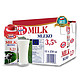 PLUS会员：MLEKOVITA 妙可 全脂牛奶纯牛奶 250ml*12盒
