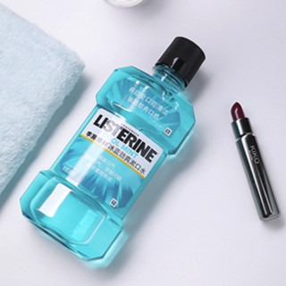 LISTERINE 李施德林 基础护理系列 冰蓝劲爽漱口水 500ml