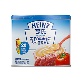 Heinz 亨氏 超金健儿优系列 米粉 4段 牛肉番茄味 225g