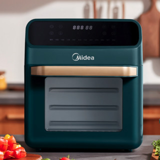 Midea 美的 KZ120Q7-400G 空气炸锅 墨绿色