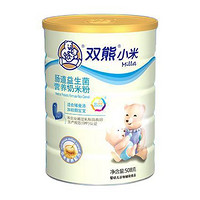 双熊 小米系列 肠道益生菌营养奶米粉 1段 508g