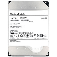 Western Digital 西部数据 Ultrastar DC系列 3.5英寸 企业级硬盘 18TB (CMR、7200rpm、512MB) WUH721818AL5204