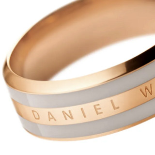 Daniel Wellington 丹尼尔惠灵顿 EMALIE系列 DW00400058 女士时尚双色戒指 58mm