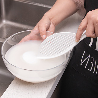 淘米器厨房淘米勺筛子神器搅拌棒沥水家用洗米勺塑料多功能洗米器