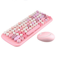 OLOEY WGJP-052 无线键鼠套装 彩粉色