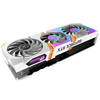 COLORFUL 七彩虹 iGame GeForce RTX 3080 Ultra W OC 10G LHR 显卡 10GB 白色 锁算力版