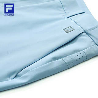 FILA ATHLETICS斐乐运动裤男士梭织长裤2021夏季直筒新款高尔夫休闲运动裤 浅白蓝-LB-A11M135801FLB 180/88A/XL
