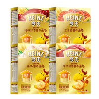 Heinz 亨氏 金装智多多系列 婴幼儿面条 猪肝红枣+三文鱼+骨头+牛肉蔬菜 336g*4盒