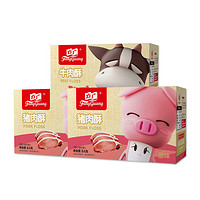 FangGuang 方广 宝宝原味猪肉酥 84g*2盒+原味牛肉酥 84g