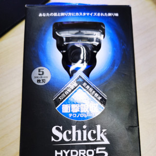 Schick 舒适 Hydro 5Custom定制全能剃须刀 水润保湿型 1刀架+1刀头