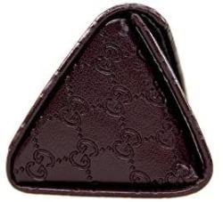 gucci 古驰 gucci印花棕色三角眼镜盒   眼镜布