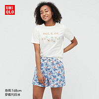 UNIQLO 优衣库 女装/亲子装 (UT) PAUL & JOE休闲短裤(夏季碎花) 440033