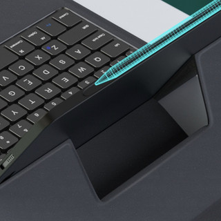 Smorss pro11 iPad 2019/2020款 皮质蓝牙键盘保护套 黑色