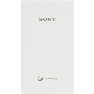 SONY 索尼 V10 移动电源 典雅白 10000mAh micro usb 7.5W 线充套装