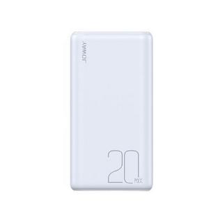 JOWAY 乔威 JP219 移动电源 白色 20000mAh Type-C/Micro-B/Lightning 22.5W